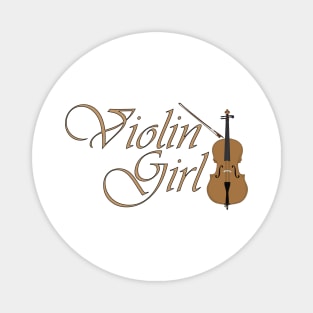 Violin Girl Magnet